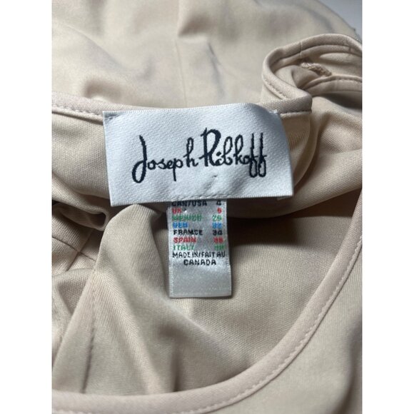 Joseph Ribkoff Dress Tank Body Con Black Knit Size 4 Ladies - Picture 6 of 8